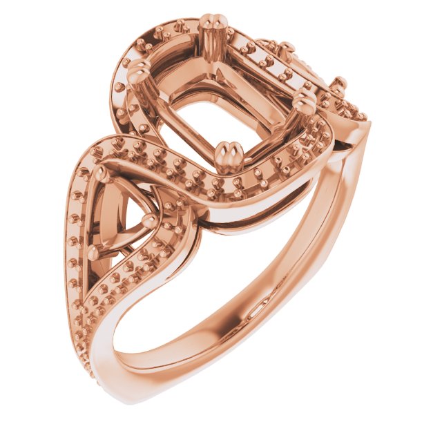 Criss-Cross Halo-Style Ring