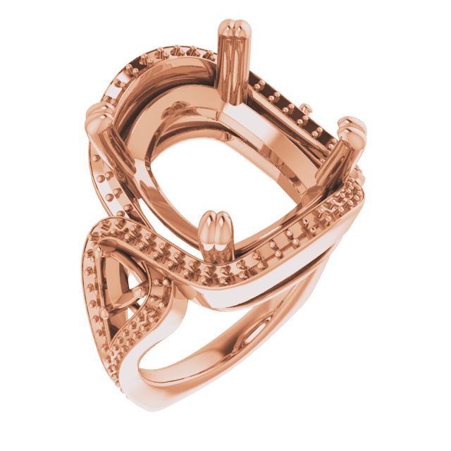 Criss-Cross Halo-Style Ring