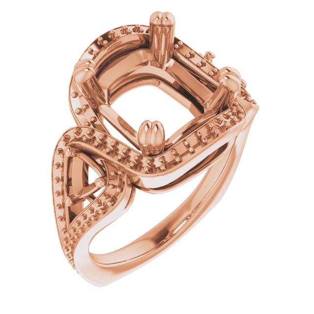 Criss-Cross Halo-Style Ring