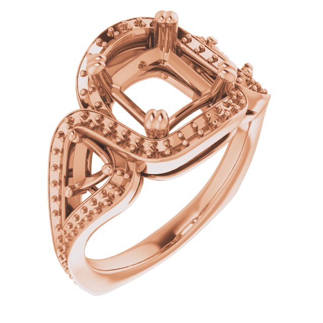 Criss-Cross Halo-Style Ring