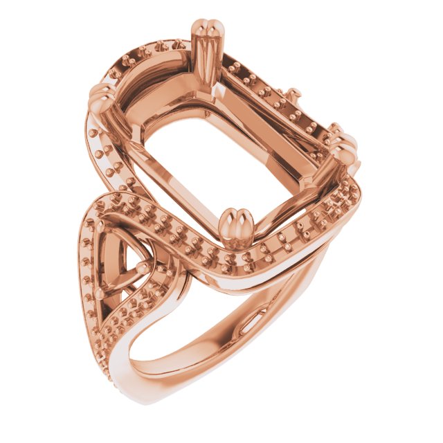 Criss-Cross Halo-Style Ring