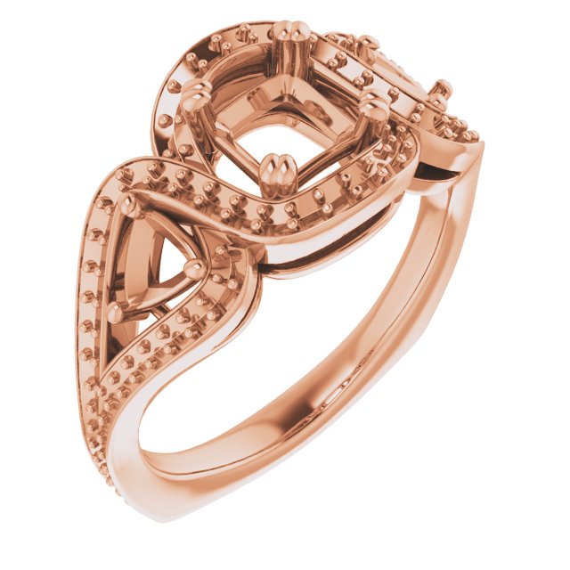 Criss-Cross Halo-Style Ring
