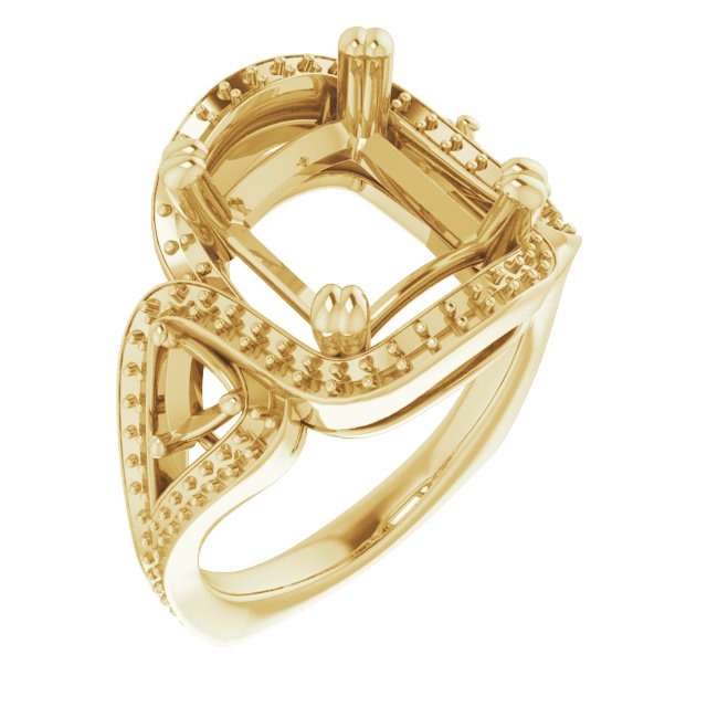 Criss-Cross Halo-Style Ring