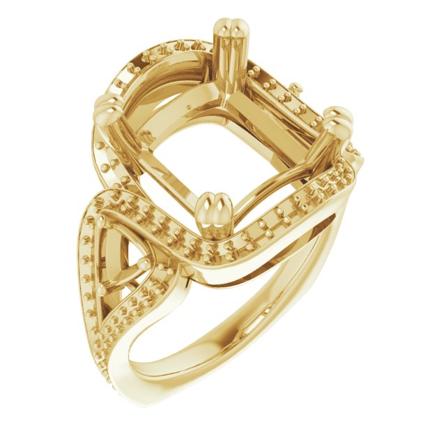 Criss-Cross Halo-Style Ring