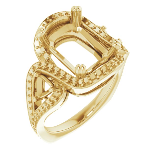 Criss-Cross Halo-Style Ring