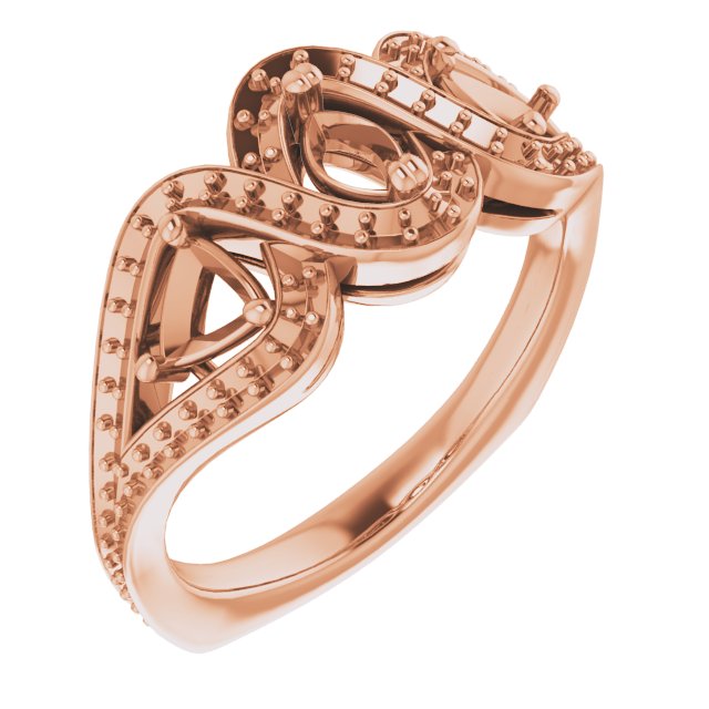 Criss-Cross Halo-Style Ring
