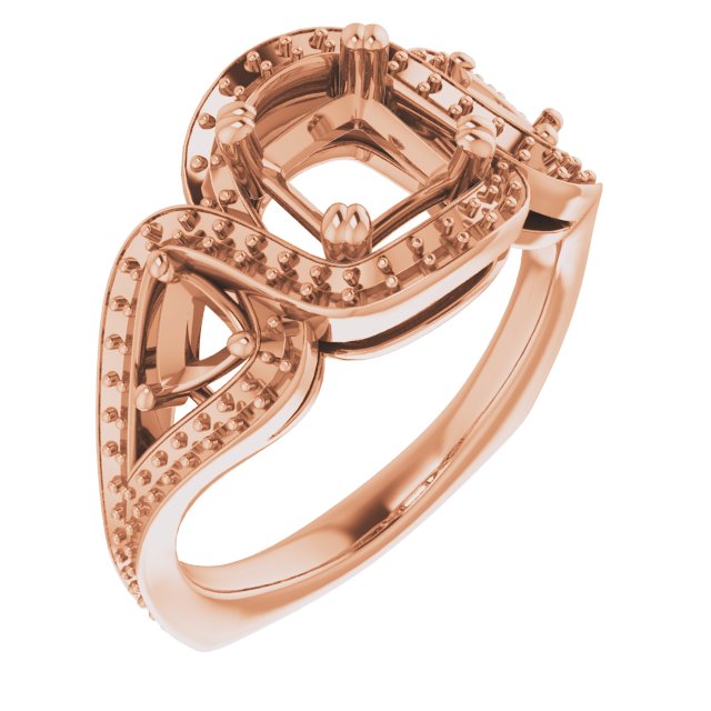 Criss-Cross Halo-Style Ring