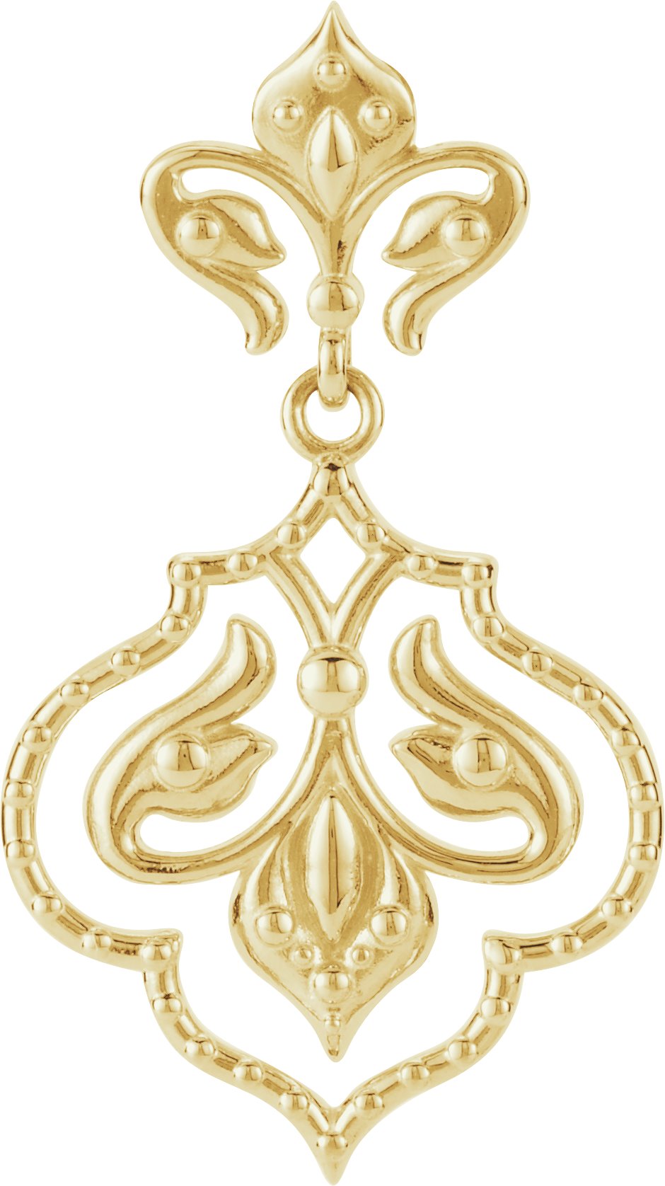 14K Yellow Decorative Pendant Ref. 4209965