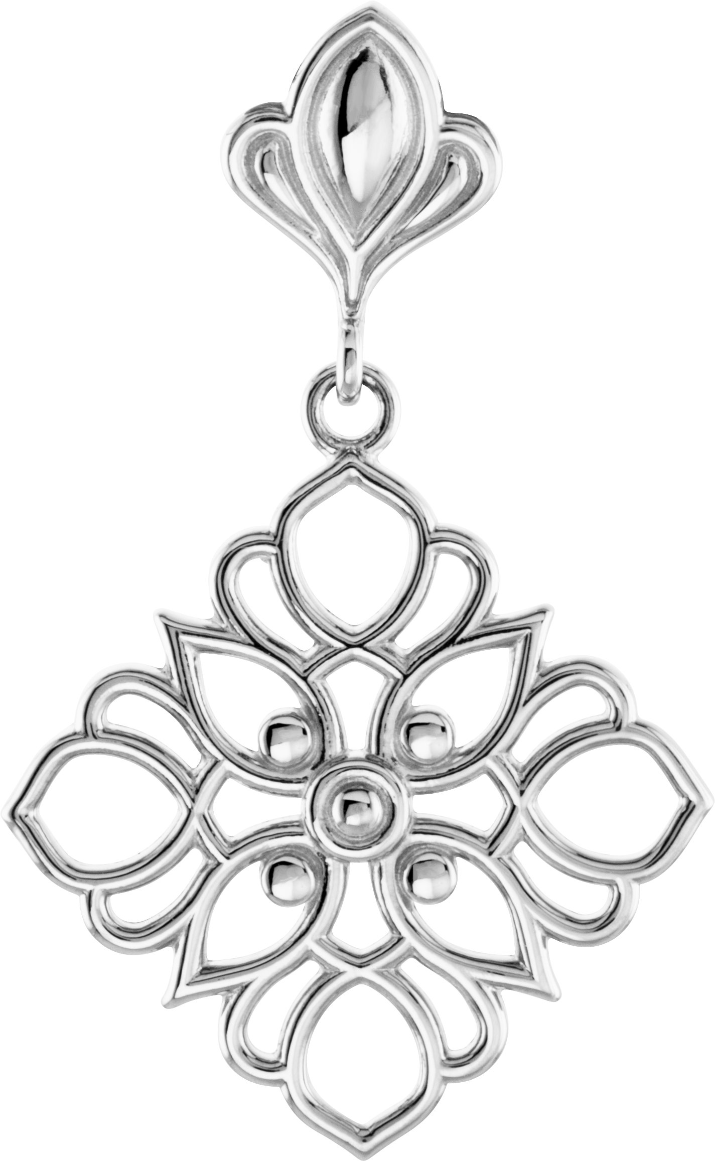 Sterling Silver Decorative Pendant