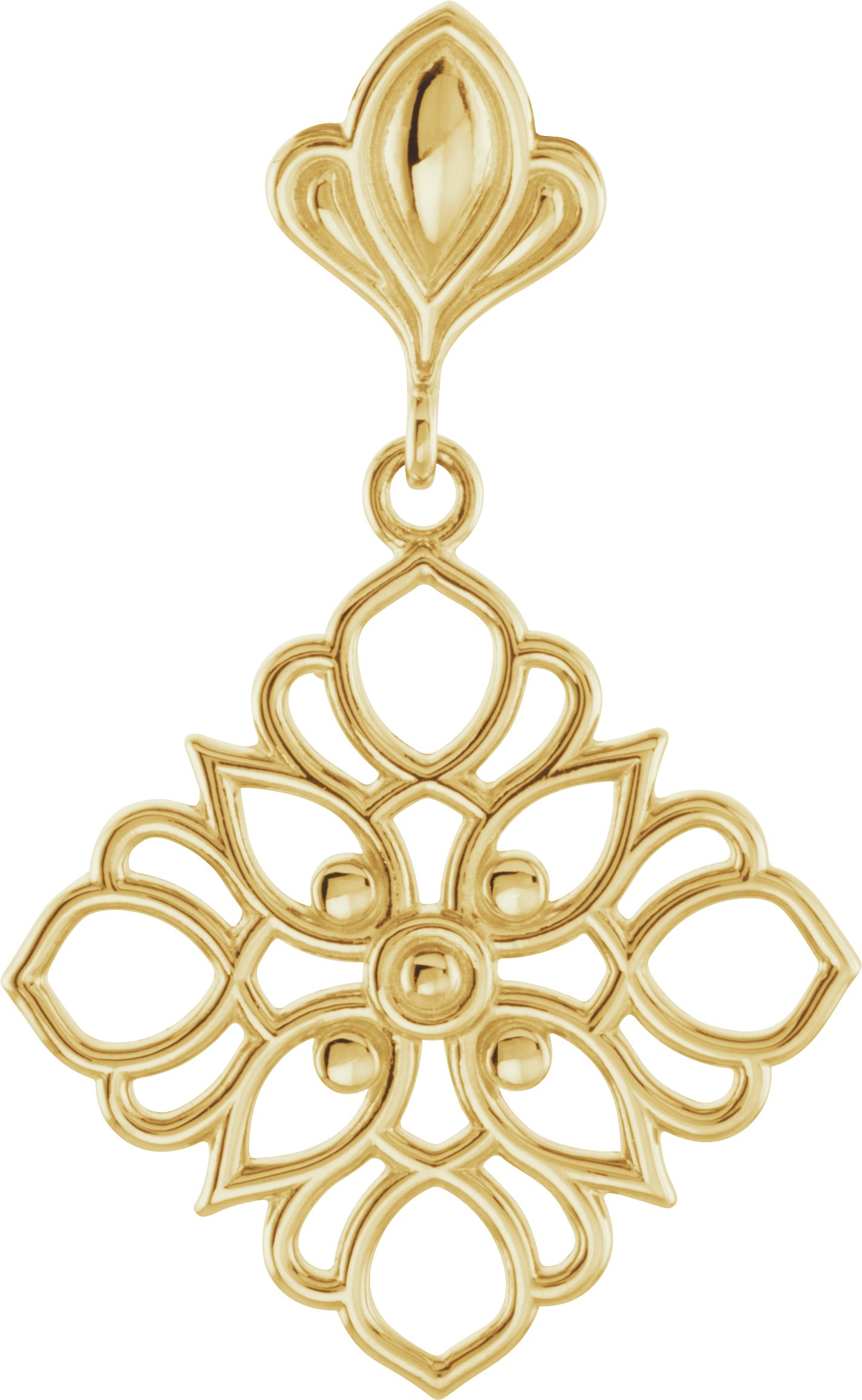 14K Yellow Decorative Pendant Ref. 4196387