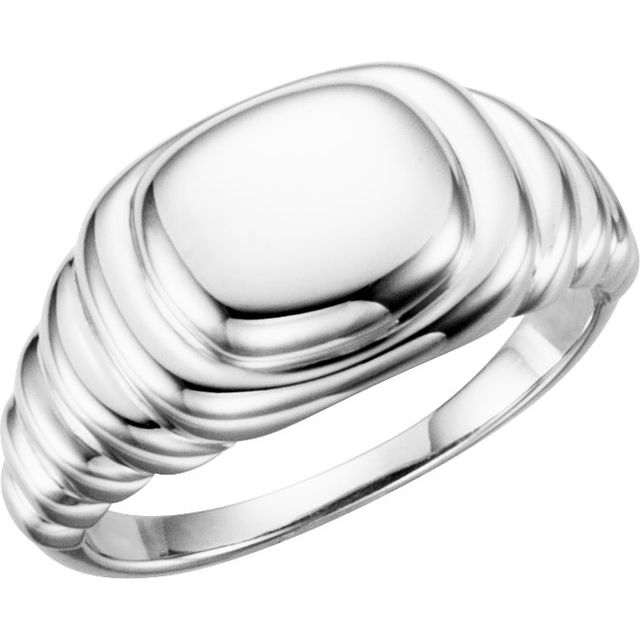 Continuum Sterling Silver Freeform Ring