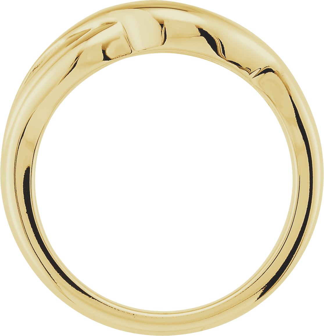 14K Yellow Freeform Remount Ring