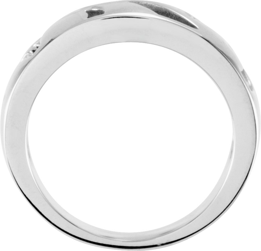 5 mm Pierced Stackable Ring view 2