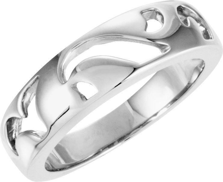 5 mm Pierced Stackable Ring