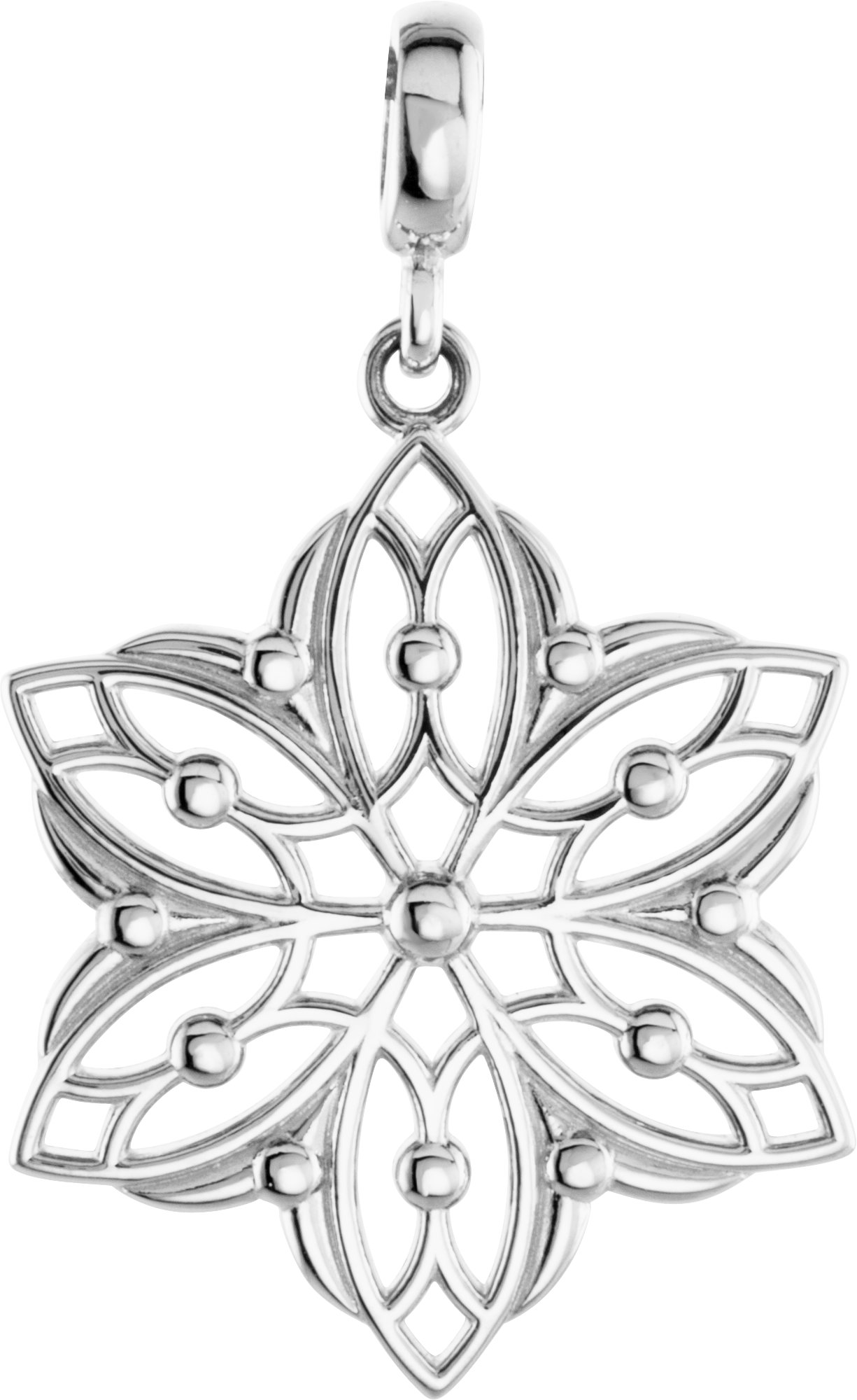 Sterling Silver Decorative Pendant Ref. 4196424