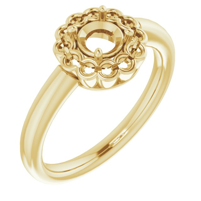 14k Yellow Gold