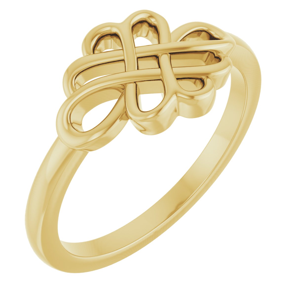 14K Yellow Freeform Ring