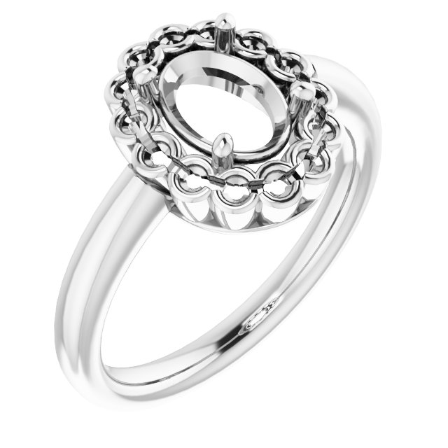 Halo-Style Engagement Ring