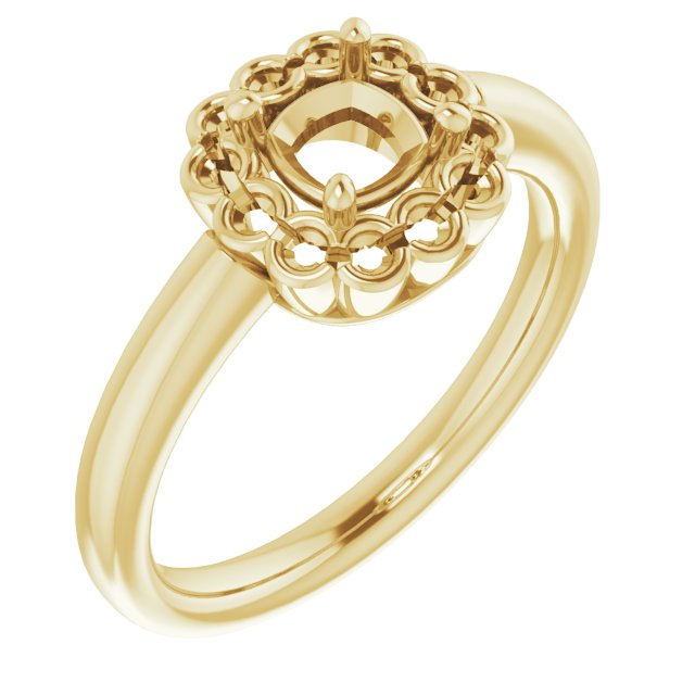 14k Yellow Gold