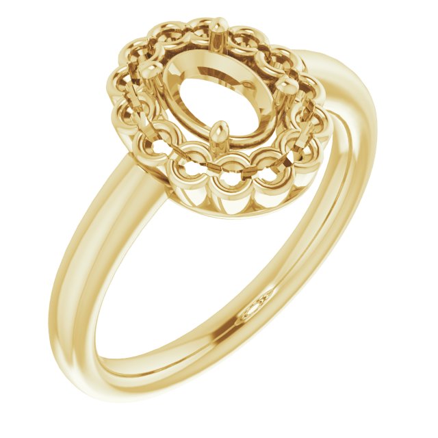 14k Yellow Gold