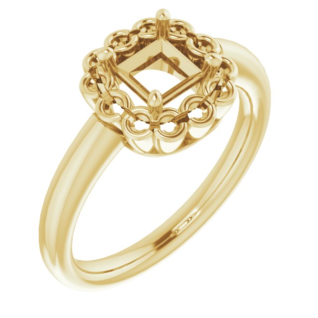 14k Yellow Gold