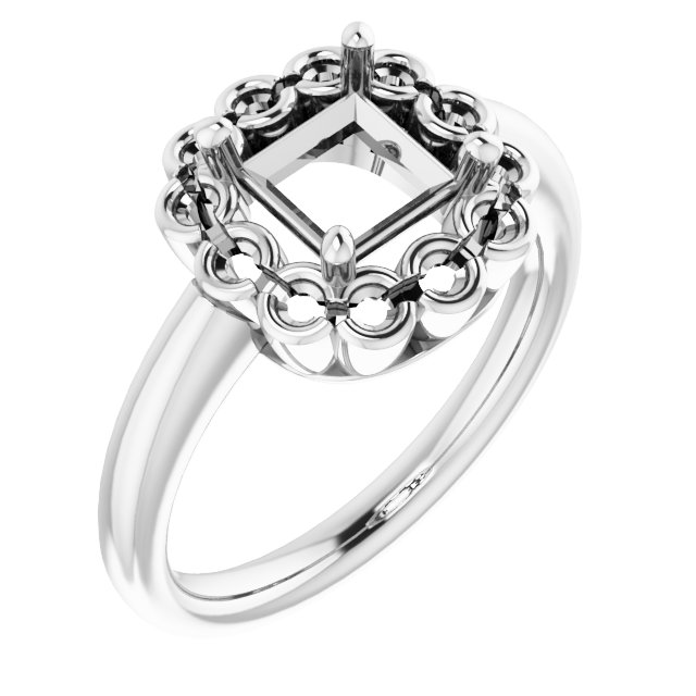 Halo-Style Engagement Ring