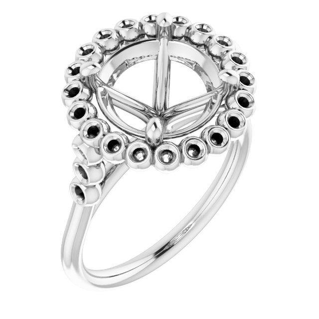 Halo-Style Engagement Ring