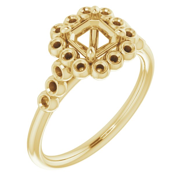 14k Yellow Gold