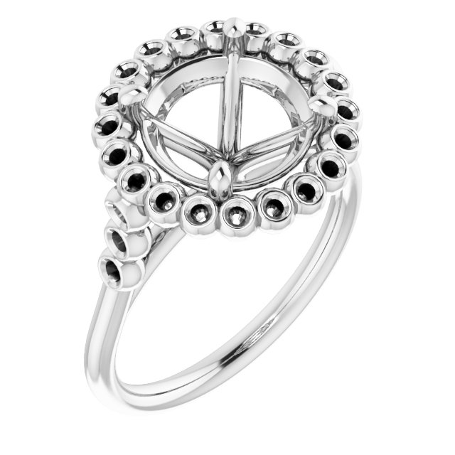 Halo-Style Engagement Ring