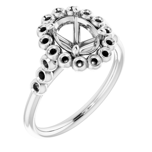 Halo-Style Engagement Ring
