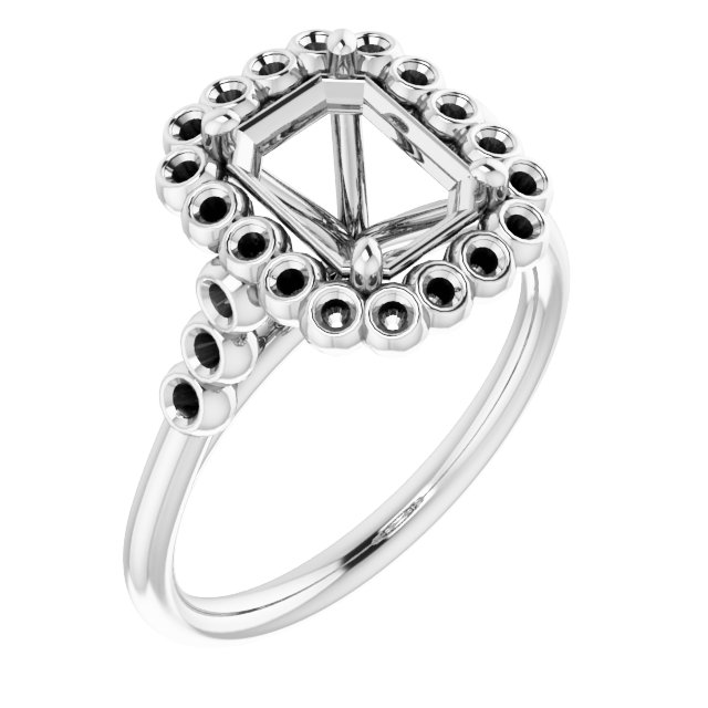 Halo-Style Engagement Ring