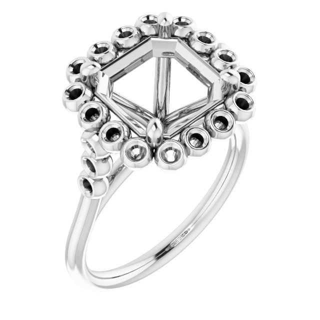 Halo-Style Engagement Ring
