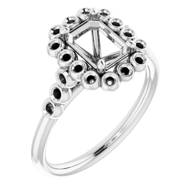 Halo-Style Engagement Ring