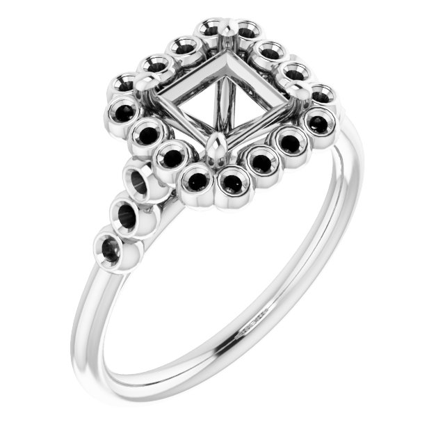 Halo-Style Engagement Ring