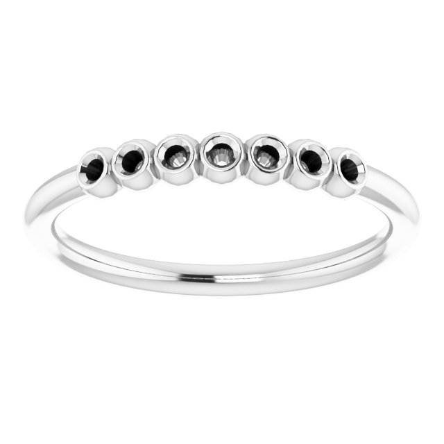 Band Mounting for 10x8 mm Emerald Ring view 3