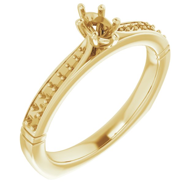 14k Yellow Gold