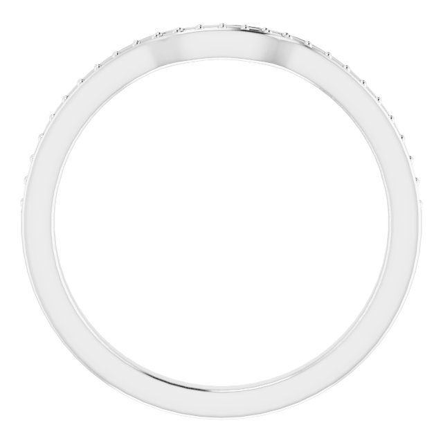 Band Mounting for 8x8 mm Heart Ring view 2