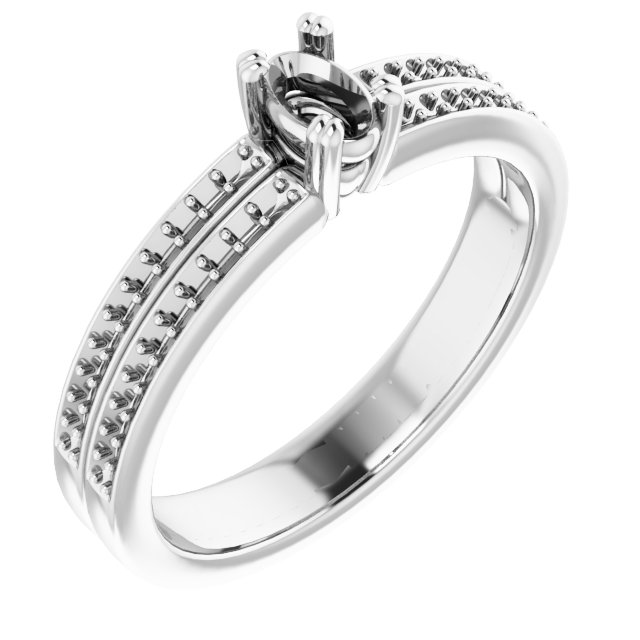 14k White Gold