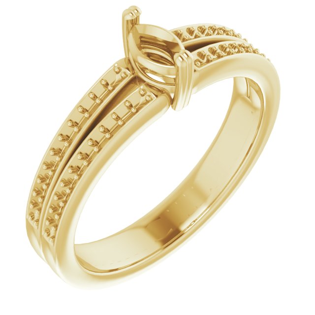 14k Yellow Gold
