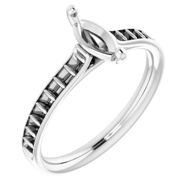 14k White Gold