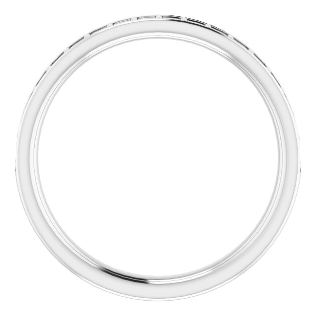 Band Mounting for 8x6 mm Pear Ring view 2