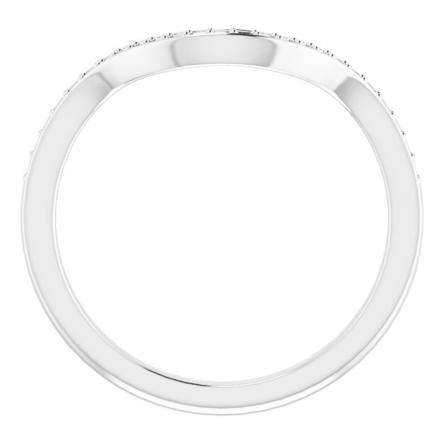 Band Mounting for 6 mm Square Ring view 2