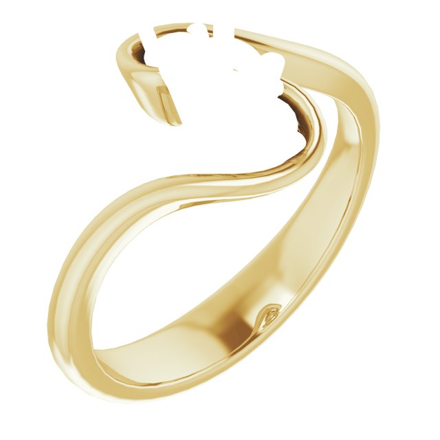 Three-Stone Bypass Engagement Ring