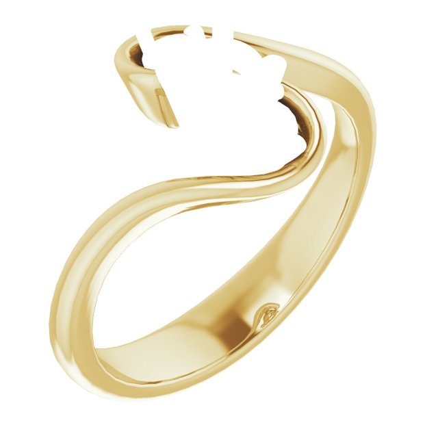 Three-Stone Bypass Engagement Ring