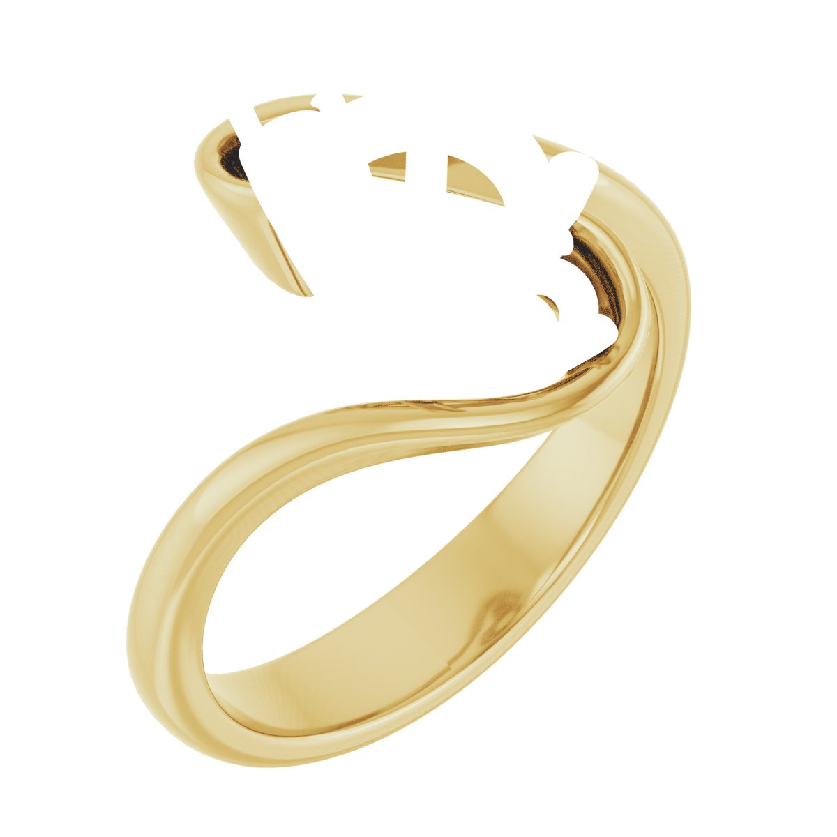 Three-Stone Bypass Engagement Ring