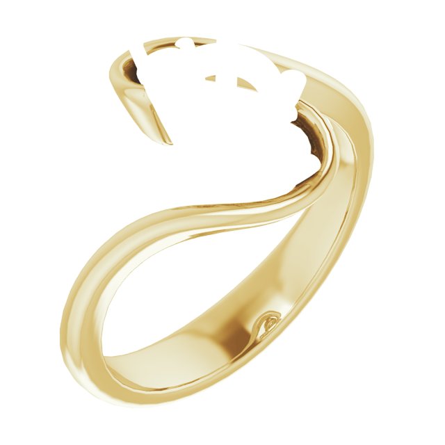 Three-Stone Bypass Engagement Ring