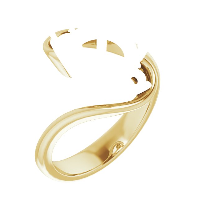 Three-Stone Bypass Engagement Ring