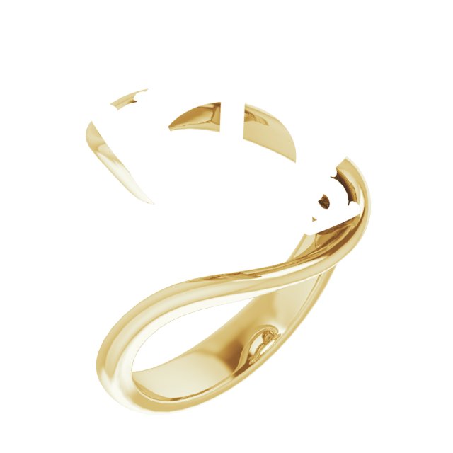 Three-Stone Bypass Engagement Ring