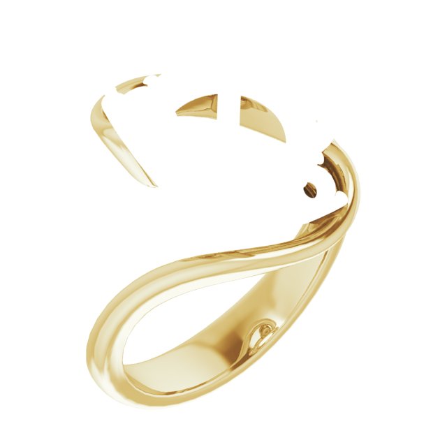 Three-Stone Bypass Engagement Ring