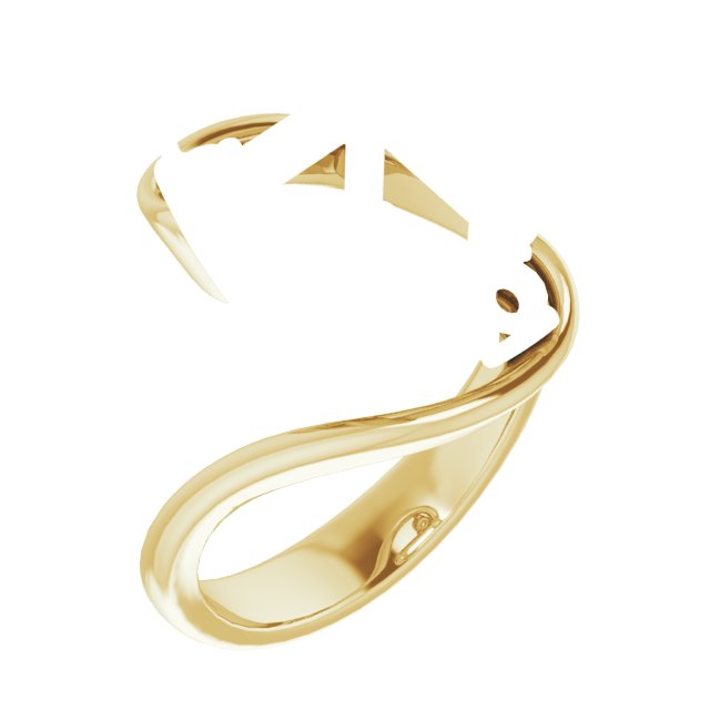 Three-Stone Bypass Engagement Ring